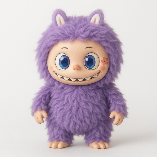 Labubu Gigante de Meio Metro Roxo